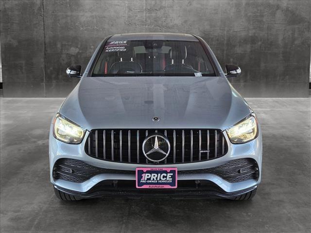 used 2021 Mercedes-Benz AMG GLC 43 car, priced at $46,991