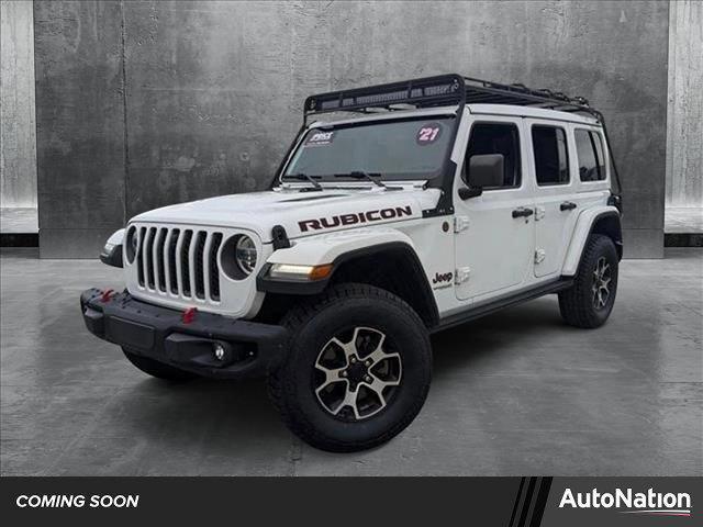 used 2021 Jeep Wrangler Unlimited car, priced at $26,245