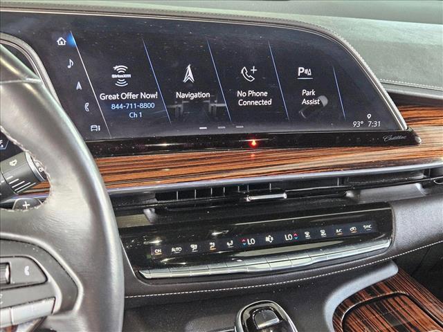 used 2022 Cadillac Escalade car, priced at $58,479