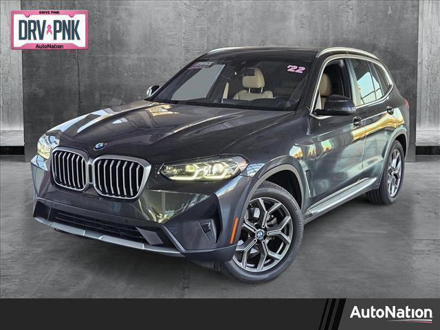 used 2022 BMW X3 car, priced at $32,955