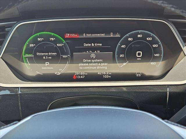 used 2022 Audi e-tron S car, priced at $30,995