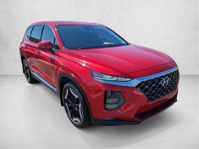 used 2020 Hyundai Santa Fe car, priced at $14,995