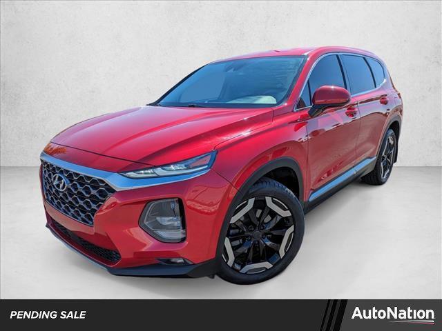 used 2020 Hyundai Santa Fe car, priced at $14,995
