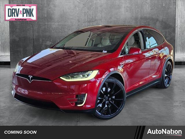 used 2018 Tesla Model X car, priced at $36,991