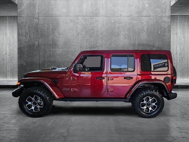 used 2021 Jeep Wrangler Unlimited car, priced at $37,854