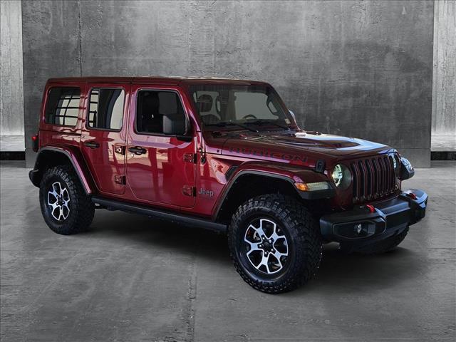used 2021 Jeep Wrangler Unlimited car, priced at $37,854