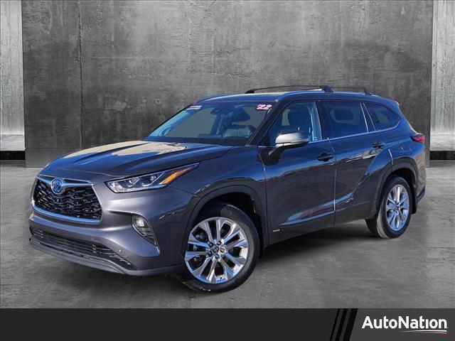 used 2022 Toyota Highlander Hybrid car, priced at $39,955