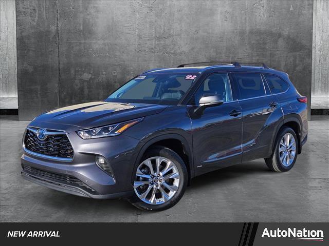 used 2022 Toyota Highlander Hybrid car, priced at $39,955