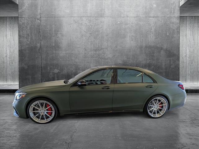 used 2019 Mercedes-Benz AMG S 63 car, priced at $68,955