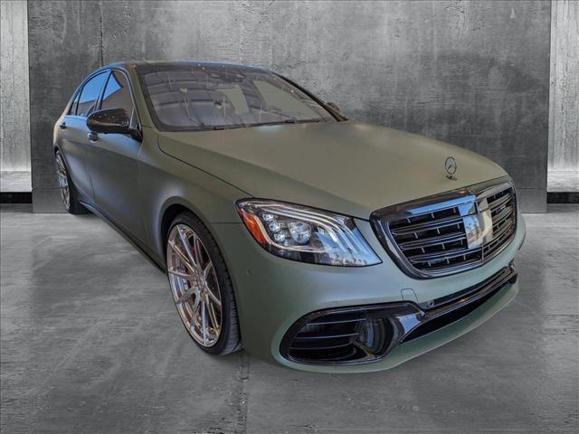 used 2019 Mercedes-Benz AMG S 63 car, priced at $68,955