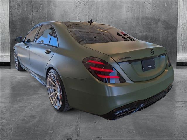 used 2019 Mercedes-Benz AMG S 63 car, priced at $68,955