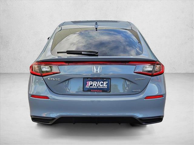 used 2025 Honda Civic Hybrid car, priced at $27,500