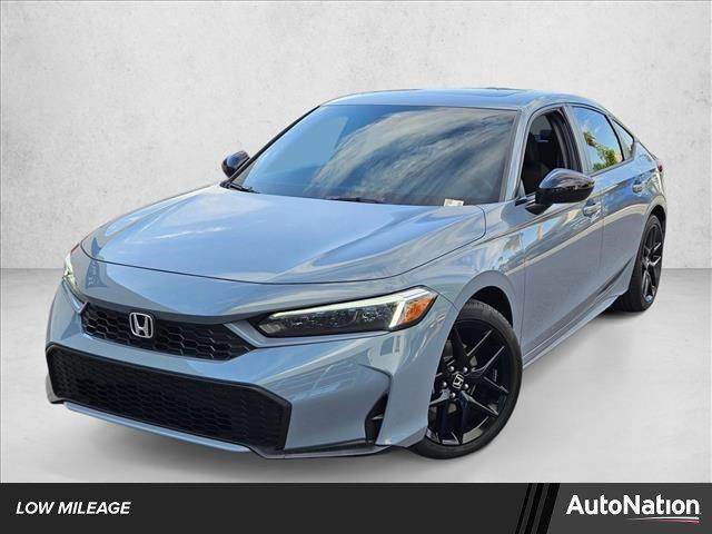 used 2025 Honda Civic Hybrid car, priced at $27,500