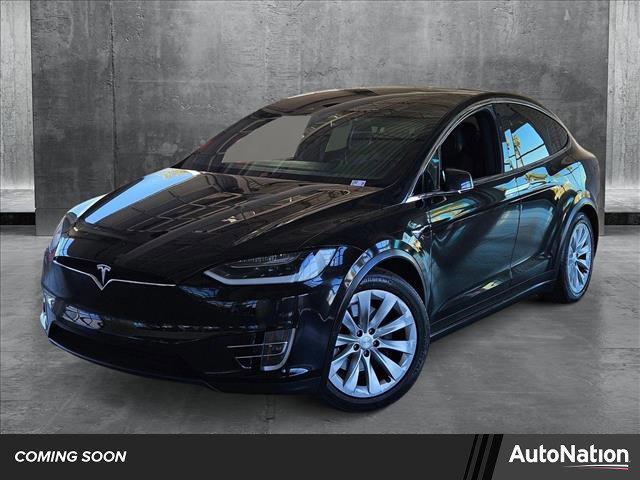 used 2018 Tesla Model X car, priced at $27,979