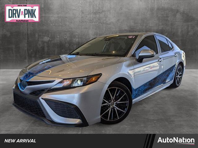 used 2021 Toyota Camry car, priced at $22,917