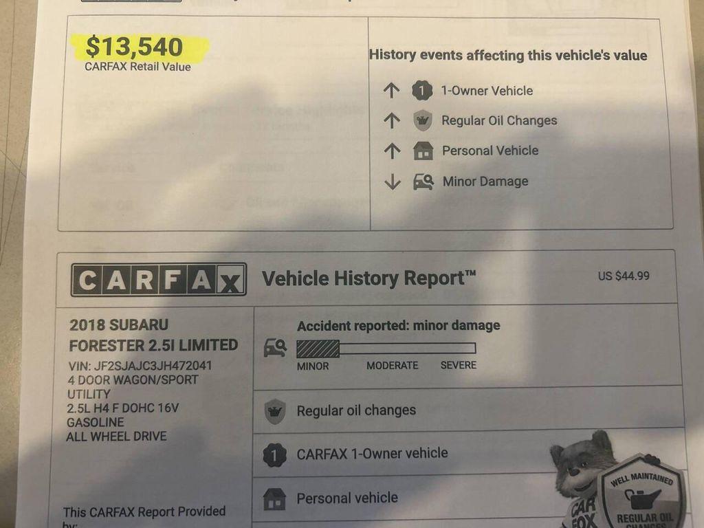used 2018 Subaru Forester car, priced at $11,995