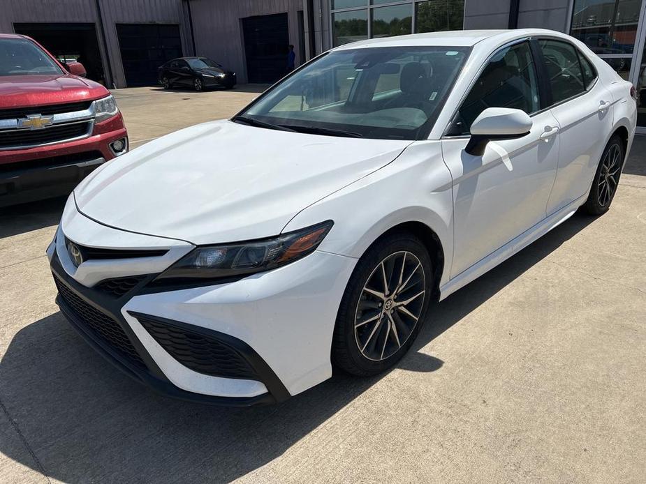 used 2021 Toyota Camry car, priced at $19,650