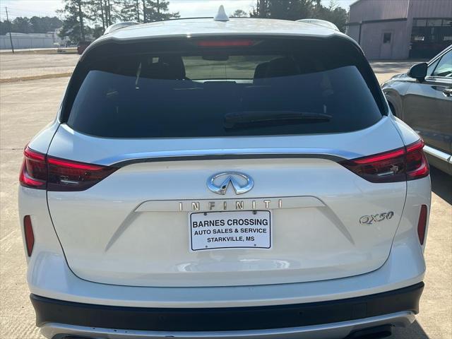 used 2021 INFINITI QX50 car, priced at $24,999