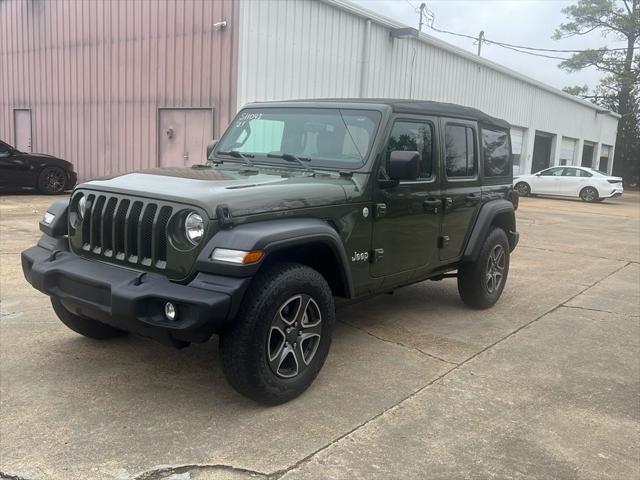 used 2021 Jeep Wrangler Unlimited car, priced at $29,999