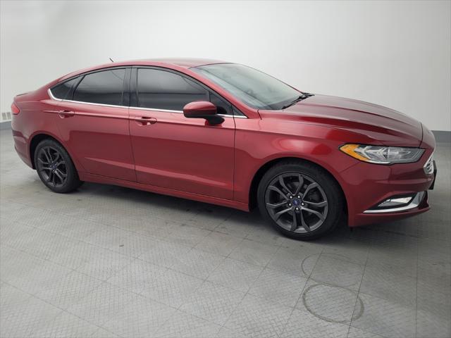 used 2018 Ford Fusion car, priced at $16,195