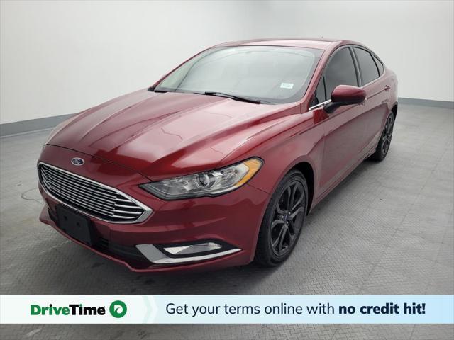 used 2018 Ford Fusion car, priced at $16,195