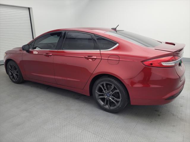 used 2018 Ford Fusion car, priced at $16,195