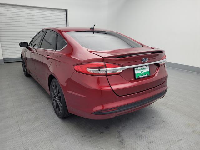 used 2018 Ford Fusion car, priced at $16,195