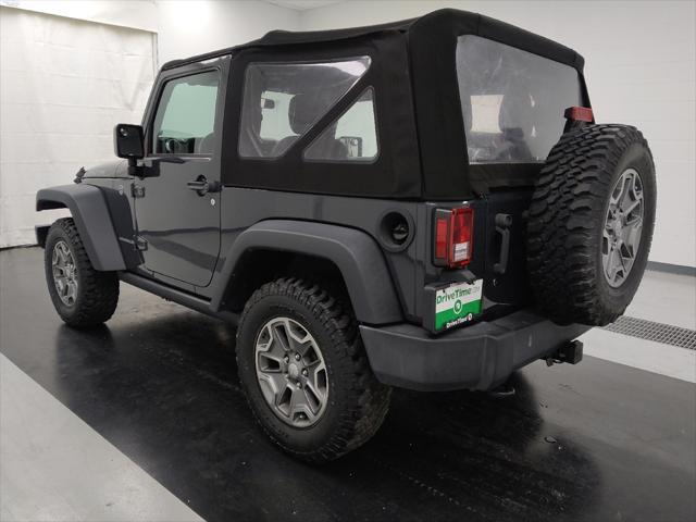 used 2017 Jeep Wrangler car, priced at $24,595