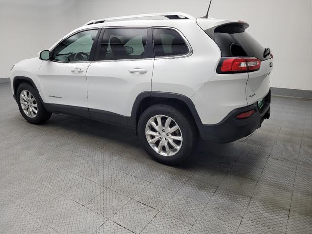 used 2017 Jeep Cherokee car, priced at $17,995