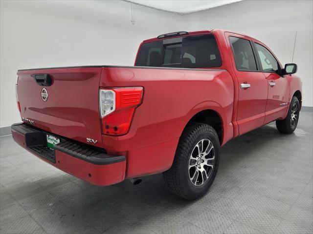 used 2021 Nissan Titan car, priced at $26,795