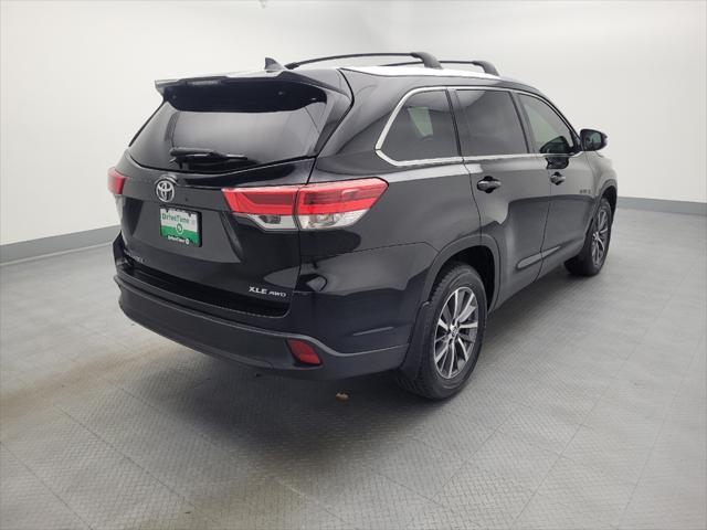 used 2019 Toyota Highlander car, priced at $26,695