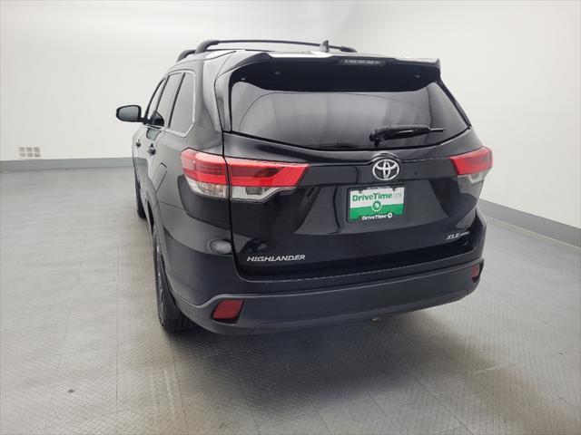 used 2019 Toyota Highlander car, priced at $26,695