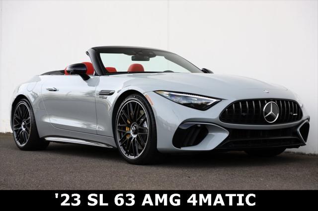 used 2023 Mercedes-Benz AMG SL 63 car, priced at $159,995