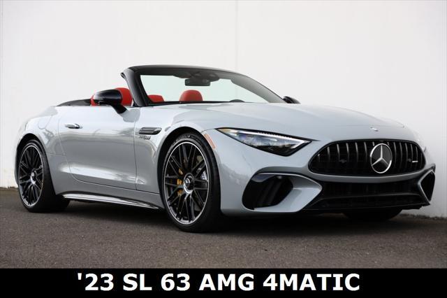 used 2023 Mercedes-Benz AMG SL 63 car, priced at $169,995