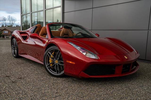 used 2019 Ferrari 488 Spider car, priced at $295,000