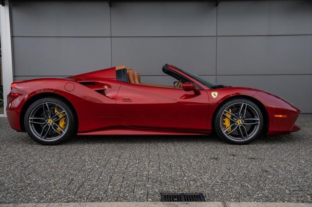 used 2019 Ferrari 488 Spider car, priced at $295,000