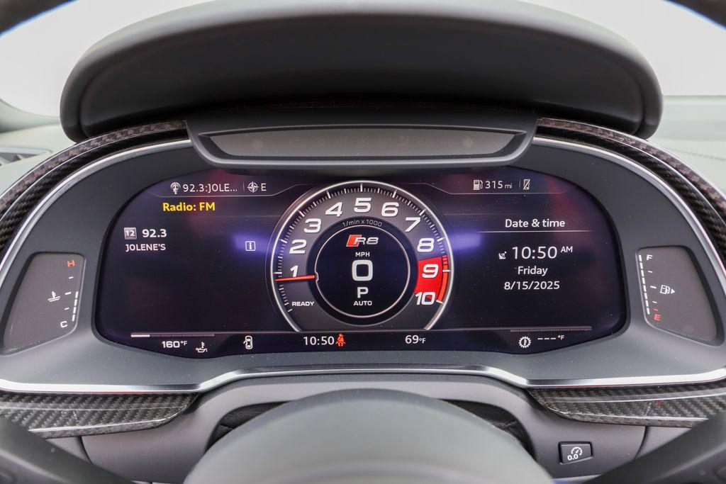 used 2023 Audi R8 car, priced at $198,000