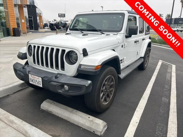 used 2021 Jeep Wrangler Unlimited car, priced at $24,953