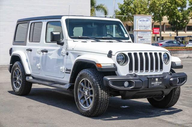used 2021 Jeep Wrangler Unlimited car, priced at $25,972