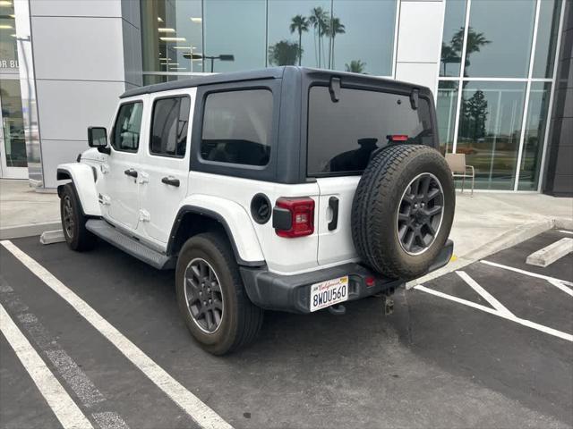 used 2021 Jeep Wrangler Unlimited car, priced at $24,953