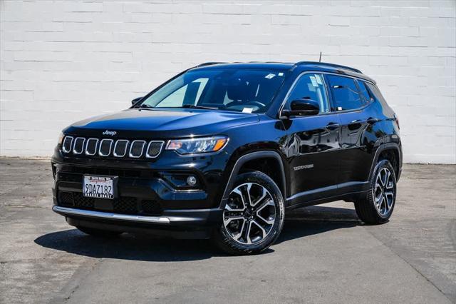 used 2022 Jeep Compass car, priced at $22,300