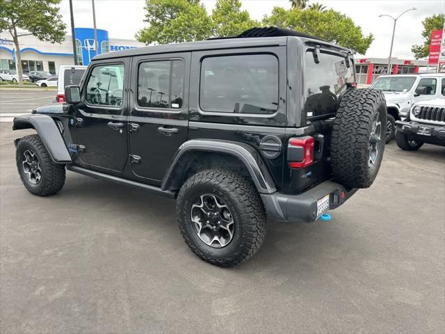 used 2022 Jeep Wrangler Unlimited 4xe car, priced at $36,204