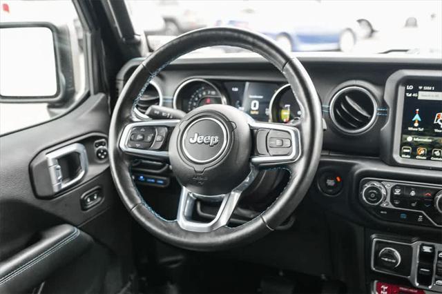 used 2022 Jeep Wrangler Unlimited 4xe car, priced at $34,972