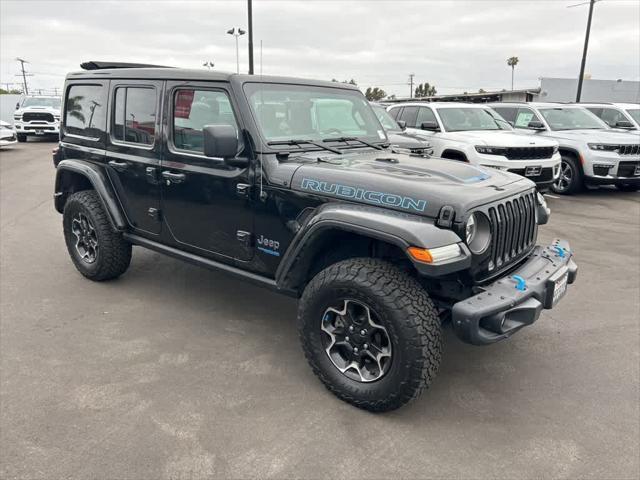 used 2022 Jeep Wrangler Unlimited 4xe car, priced at $36,204