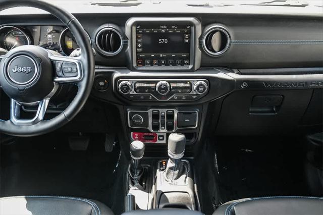 used 2022 Jeep Wrangler Unlimited 4xe car, priced at $39,500