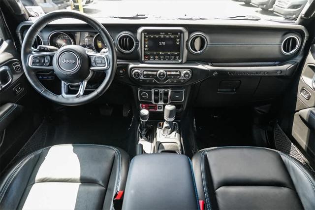 used 2022 Jeep Wrangler Unlimited 4xe car, priced at $39,500