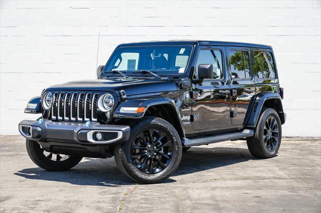 used 2022 Jeep Wrangler Unlimited 4xe car, priced at $36,672