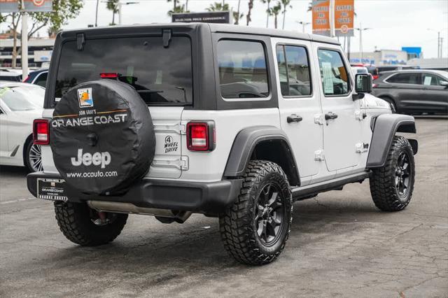 used 2021 Jeep Wrangler car, priced at $31,000