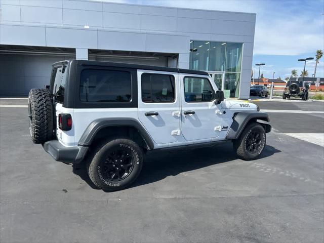 used 2021 Jeep Wrangler car, priced at $30,322