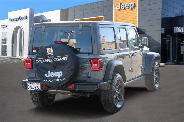 used 2021 Jeep Wrangler car, priced at $31,999